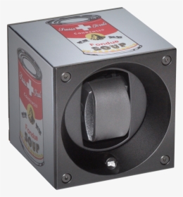 Cvsoupcan Single Watch Winder In Leather With Soup - Swiss Kubik, HD Png Download, Free Download