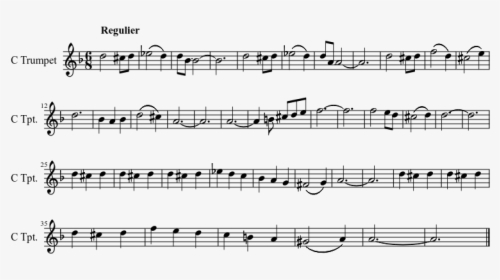 Godfather Waltz Trumpet Sheet Music, HD Png Download, Free Download