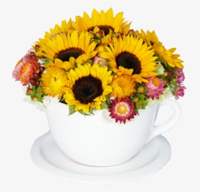 Tea Time Girasoles - Bouquet, HD Png Download, Free Download