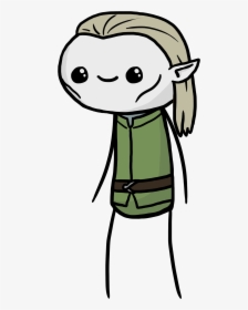 Legolas From "lord Of The Rings" - Cartoon, HD Png Download, Free Download