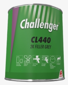 Cl440 2k Filler Grey - Challenger, HD Png Download, Free Download