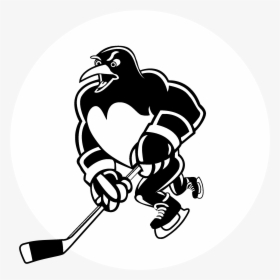 Wilkes Barre Scranton Penguins Logo Black And White - Wilkes Barre Penguins Logo, HD Png Download, Free Download