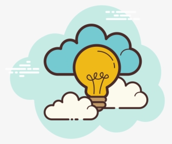 Cloud Idea Icon - Online Shop Icon Png, Transparent Png, Free Download