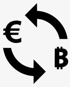Exchange Rate Euro To Bitcoin - Emblem, HD Png Download, Free Download