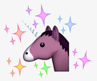 Png Edit Freetoedit Tumblr Overlay Emoji Unicorn - Getting A Facial Before And After Unicorn, Transparent Png, Free Download