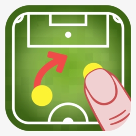 Drawing Pentagons English Football Transparent Png - App Tactica Futbol, Png Download, Free Download
