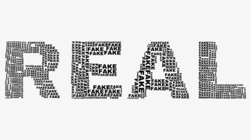 Real, Fake, Typography, Type, Text, Words, Abstract - Earth Brown Spray Paint, HD Png Download, Free Download