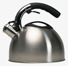 Soft Grip Whistling Tea Kettle No Background - Water Kettle Transparent Background, HD Png Download, Free Download