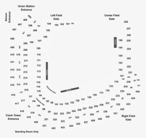 Minute Maid Park Seat Rows Map, HD Png Download, Free Download