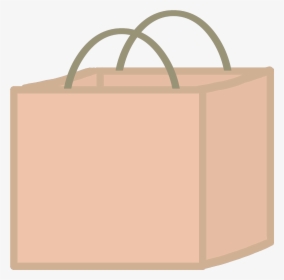 Paper Bag Body - Tote Bag, HD Png Download, Free Download
