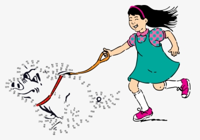 Connect The Dots - Take The Dog For A Walk, HD Png Download, Free Download