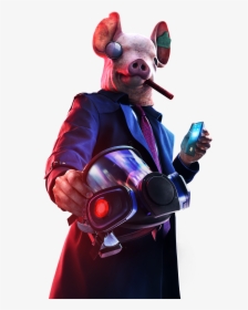 Watch Dogs Legion Pig, HD Png Download, Free Download