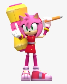 Sonic O Ouriço Wallpaper Entitled Amy Rose The Hedgehog - Amy Rose Sonic Boom, HD Png Download, Free Download