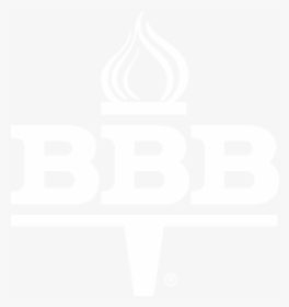 Better Business Bureau 1 Logo Black And White - Microsoft Teams Logo White, HD Png Download, Free Download