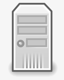 Computer, Gray, Server, Case, Pc, Electronics - Server Icon, HD Png Download, Free Download