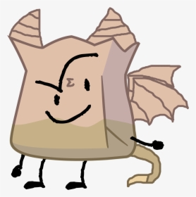 Dragon Barf Bag Clipart , Png Download - Bfb Characters Barf Bag, Transparent Png, Free Download