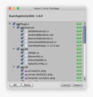 Import Unity Package - Unity Game Import, HD Png Download, Free Download