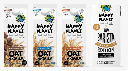 Happy Planet Oat Milk, HD Png Download, Free Download