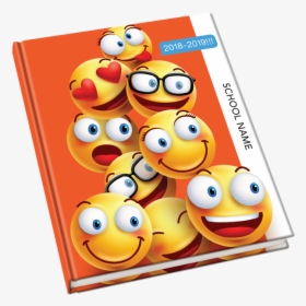 Emoji Yearbook Cover, HD Png Download, Free Download
