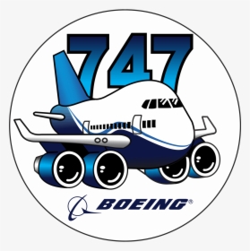 Flying Clipart Boeing - Boeing 747 Sticker Dhl, HD Png Download, Free Download
