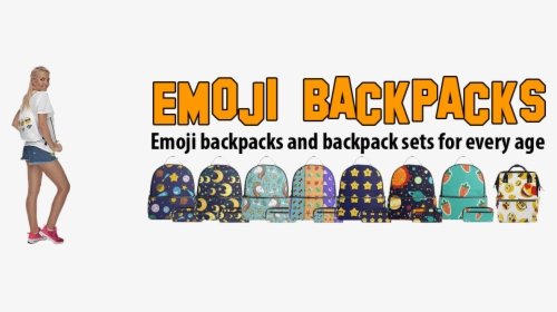 Emoji Backpacks - Poster, HD Png Download, Free Download
