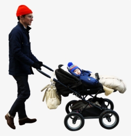 Walking Stroller Png Image - People Png Stroller, Transparent Png, Free Download