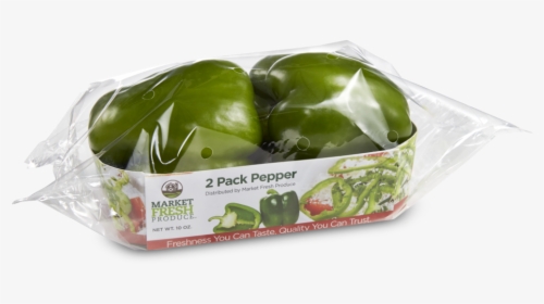 Greenpeppers 2pack No Background 2 - Snow Peas, HD Png Download, Free Download