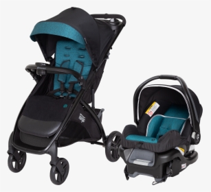 Graco Car Seat And Stroller Blue, HD Png Download, Free Download