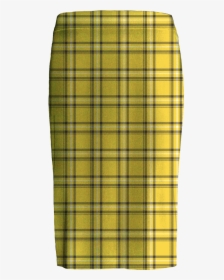 Clueless Velvet Midi Skirt - Yellow Plaid Iphone Case Wildflower, HD Png Download, Free Download