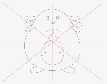 How To Draw Pokemon Chansey Step - Circle, HD Png Download, Free Download