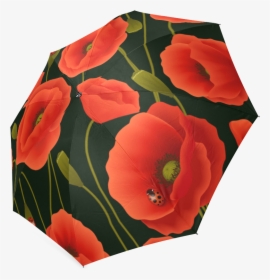 Interestprint Stylish Poppies Poppy Flower Foldable - Corn Poppy, HD Png Download, Free Download