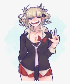 “toga Dressed As Junko ” - Himiko Toga And Junko Enoshima, HD Png Download, Free Download