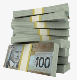 House Money Canada - House Sitting On Cash, HD Png Download, Free Download