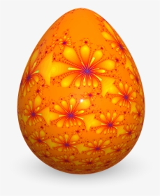 Transparent Golden Egg Png - Oeufs De Paques Orange, Png Download, Free Download
