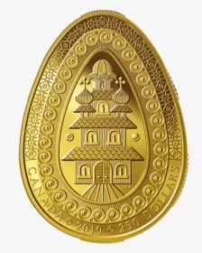 Ukrainian Pysanka Gold Coin, HD Png Download, Free Download