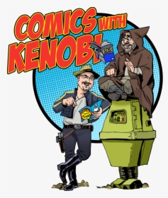 Comics With Kenobi - Cartoon, HD Png Download, Free Download