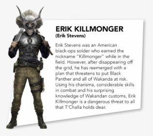 [​img] - Erik Killmonger Black Panther Png, Transparent Png, Free Download