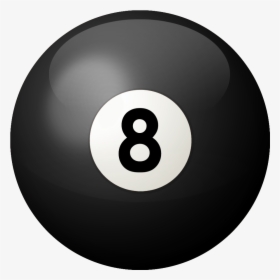 Eight Ball Png - 8 Ball, Transparent Png, Free Download