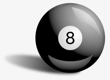 Billiard Pool Logo Png - Billiards 8 Ball, Transparent Png, Free Download