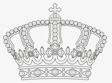Crown Line Drawings Png, Transparent Png, Free Download