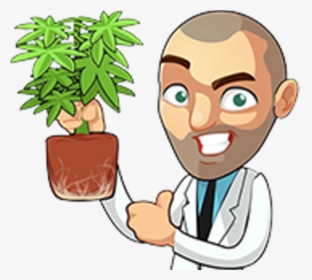 Marijuana Clipart Finger - Cartoon, HD Png Download, Free Download