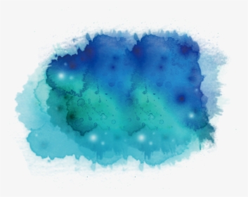 Ink Wash Painting Watercolor Painting Blue Teal Illustration - Blue And Green Watercolour, HD Png Download, Free Download
