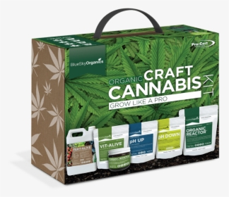 Bluesky Organics Craft Cannabis Kit - Organic Craft Cannabis Kit, HD Png Download, Free Download