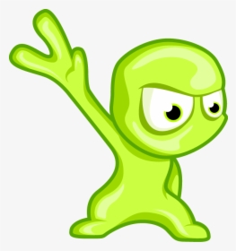 Weird Clipart Funny Alien - Made Up Cartoon Characters, HD Png Download, Free Download