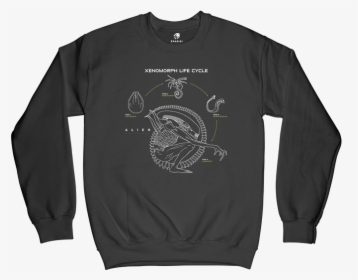 Alien Movie Sweatshirt Xenomorph By Volta - Travis Scott Ugly Sweater, HD Png Download, Free Download