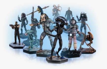 Alien & Predator Figurine Collection Eaglemoss, HD Png Download, Free Download