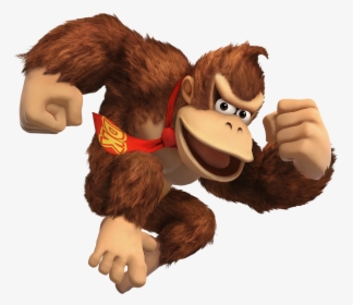 Donkey Kong Ssb4 , Png Download - Super Smash Bros Wii U Donkey Kong, Transparent Png, Free Download