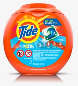 Tide Pods® Laundry Detergent Ocean Mist Scent - Tide Pods, HD Png Download, Free Download