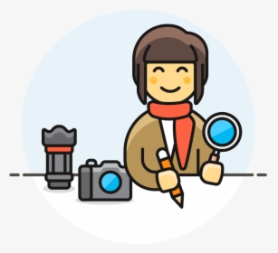 Icon Image Creator Pushsafer Send Push Notifications - Journalist Clipart, HD Png Download, Free Download