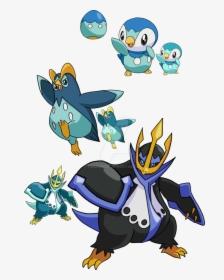 If Empoleon Shiny Changed Into This, Would You Like - Shiny Piplup Evolution Line, HD Png Download, Free Download